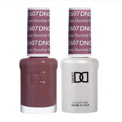 607 Hazelnut Gel & Polish Duo by DND