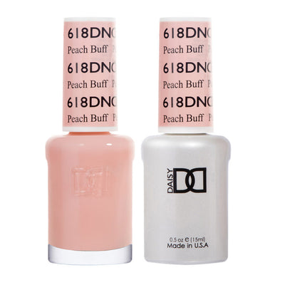 618 Peach Buff Gel & Polish Duo by DND