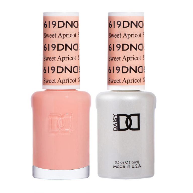 619 Sweet Apricot Gel & Polish Duo by DND
