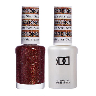 623 Santa Stars Gel & Polish Duo by DND