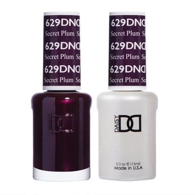 629 Secret Plum Gel & Polish Duo by DND