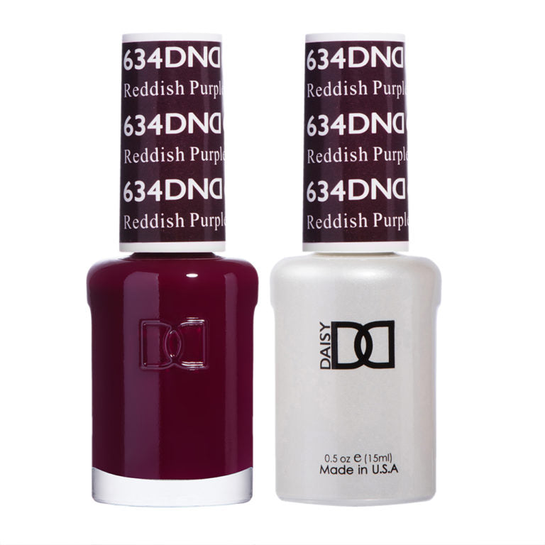 634 Reddish Purple Gel & Polish Duo by DND