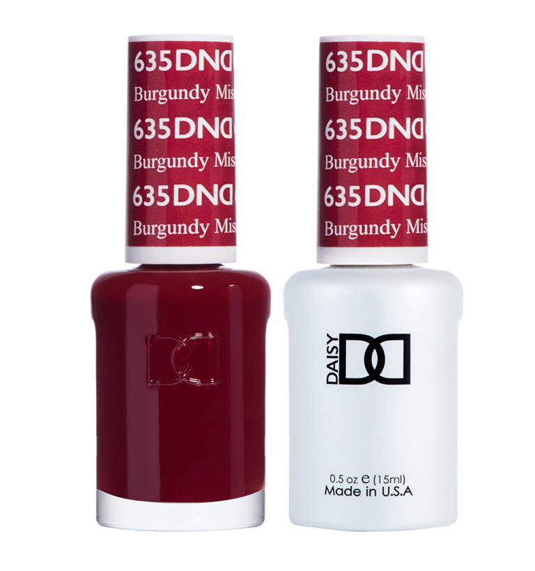 635 Burgundy Mist Gel & Polish Duo by DND