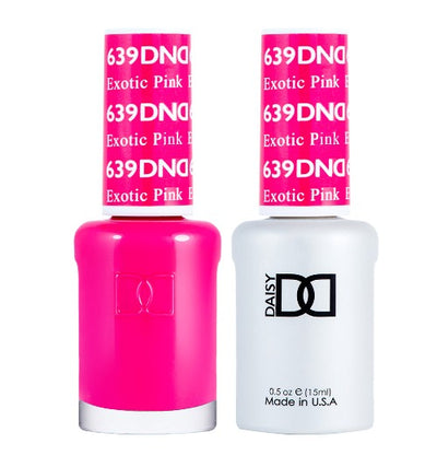 639 Exotic Pink Gel & Polish Duo by DND