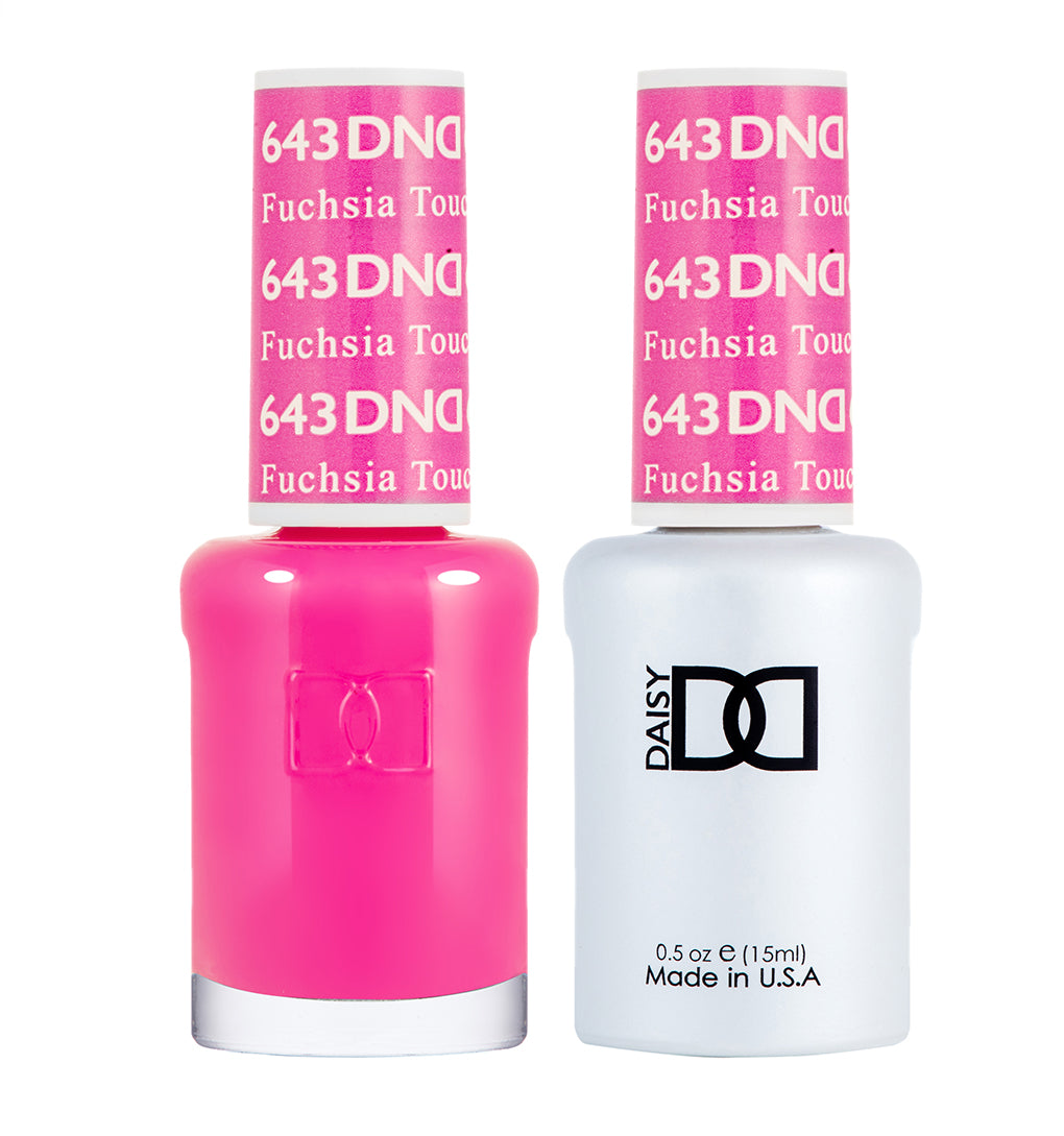 643 Fuchsia Touch Gel & Polish Duo by DND