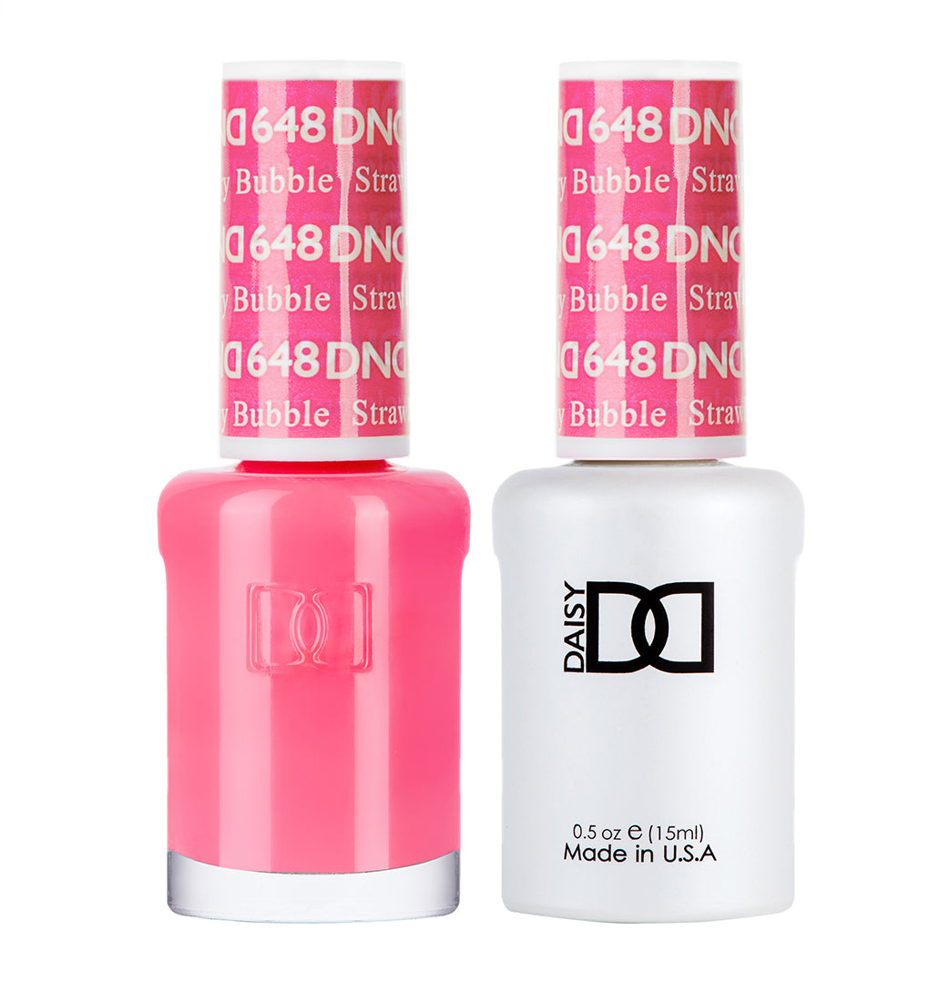 648 Strawberry Bubble Gel & Polish Duo by DND