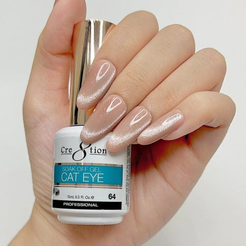 Cat Eye Soak Off Gel 64 By Cre8tion