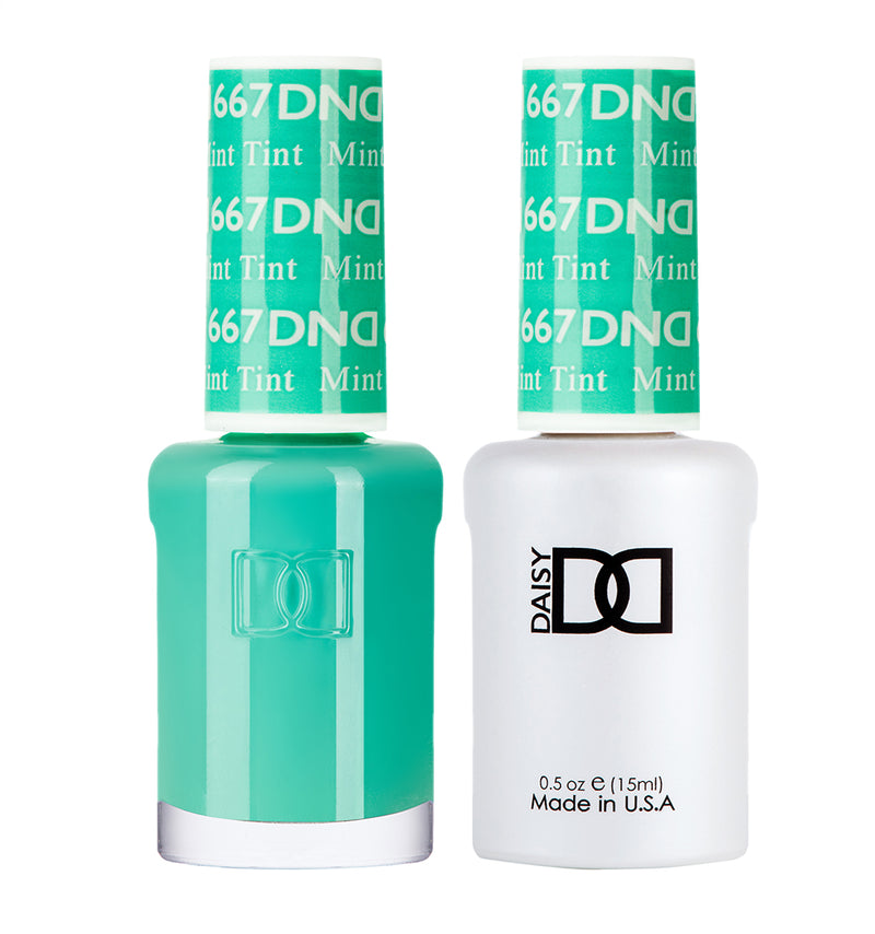 DND Gel & Polish Duo 667 Mint Tint