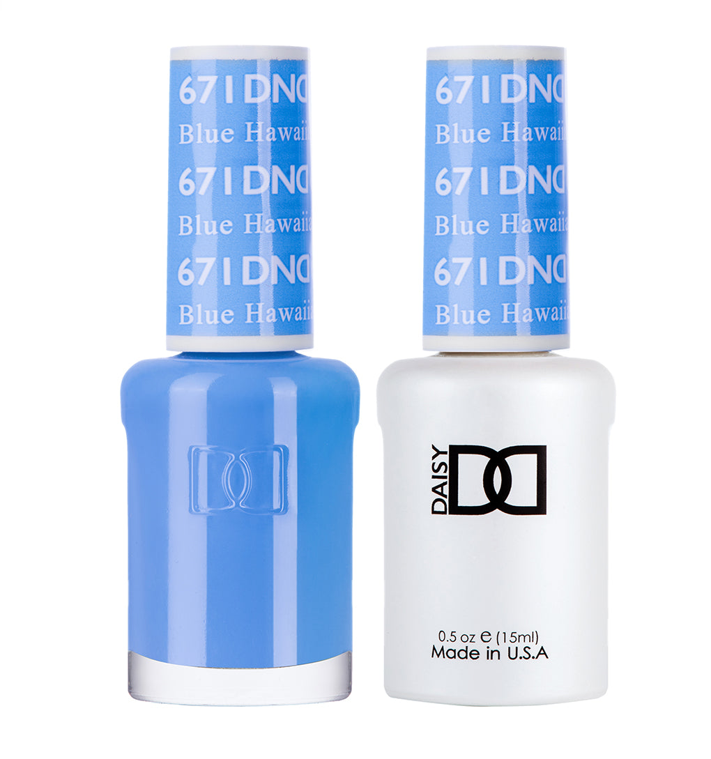 671 Blue Hawaii Gel & Polish Duo by DND