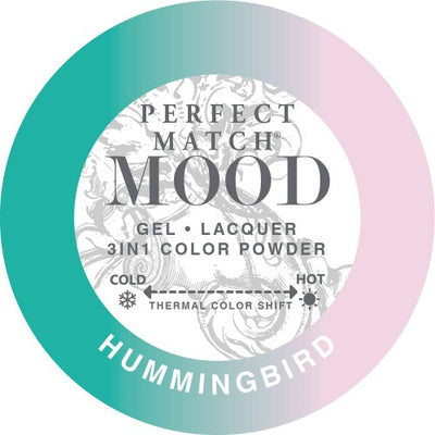 swatch of 070 Humming Bird Perfect Match Mood Trio by Lechat