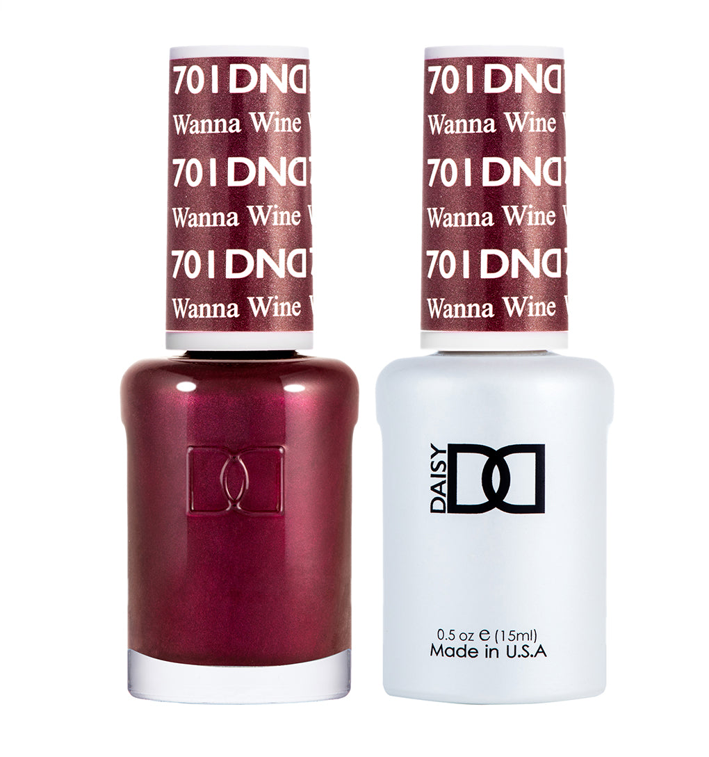 701 Wanna Wine Gel & Polish Duo by DND