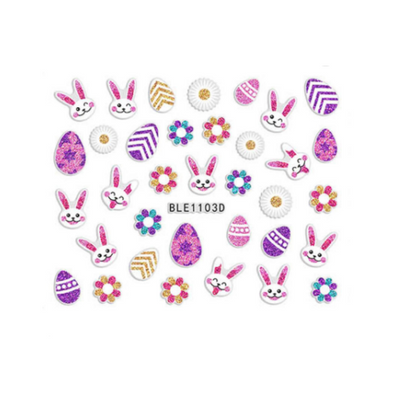 Nail Art Stickers Easter - BLE 1103
