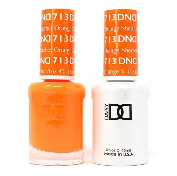 713 Orange Sherbet Gel & Polish Duo by DND