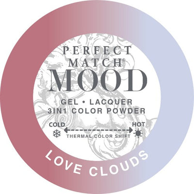 swatch of 072 Love Clouds Perfect Match Mood Duo by Lechat