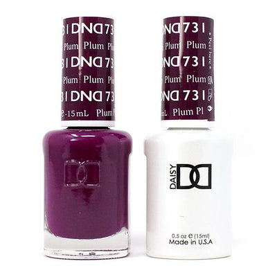 731 Plum Gel & Polish Duo by DND