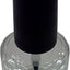 Empty Glass Polish Bottle 0.5oz - No Label (Round)