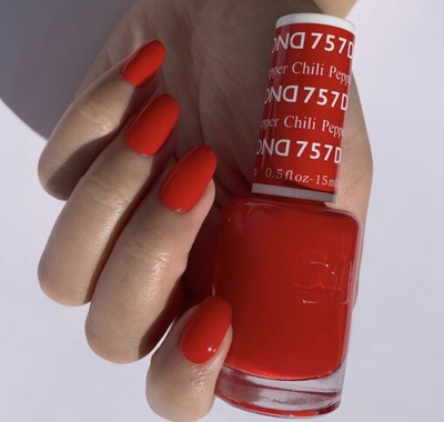 hands wearing 757 Chili Pepper Trio by DND