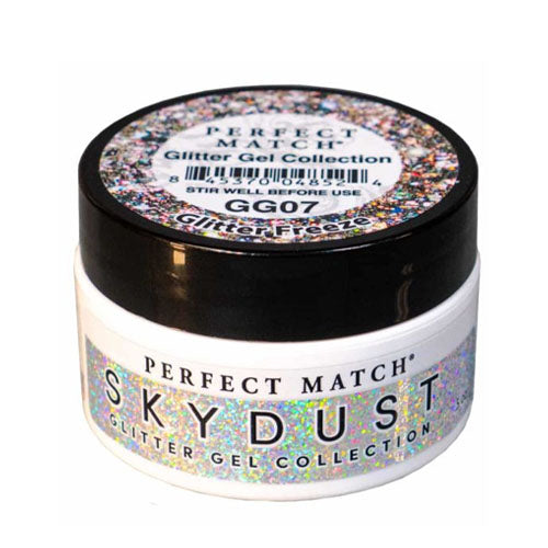 Perfect Match Sky Dust Glitter Gel - GG07 Glitter Freeze