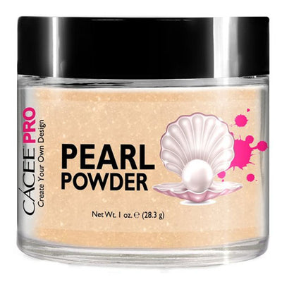 Cacee Pearl Powder Nail Art - #80 Nude Glitter