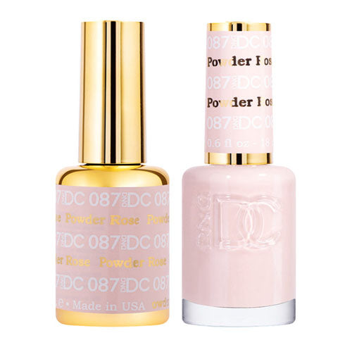 087 Rose Powder Duo By DND DC
