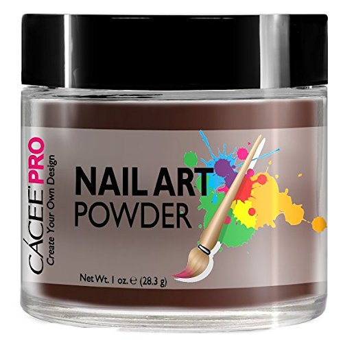 Cacee Nail Art Powder #08 Walnut Brown