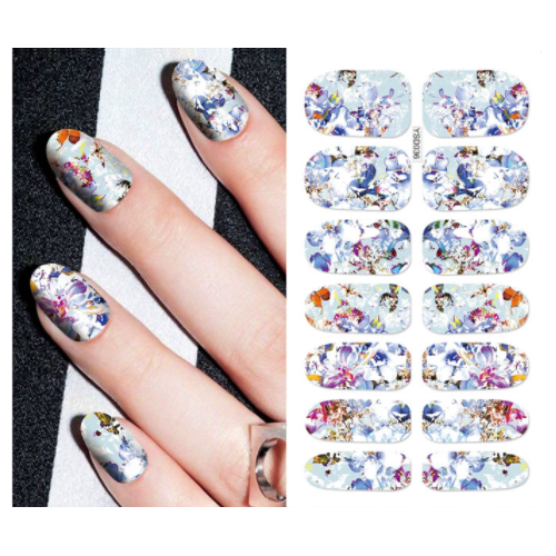 Nail Art Water Decal Fingernail Design - YSD036