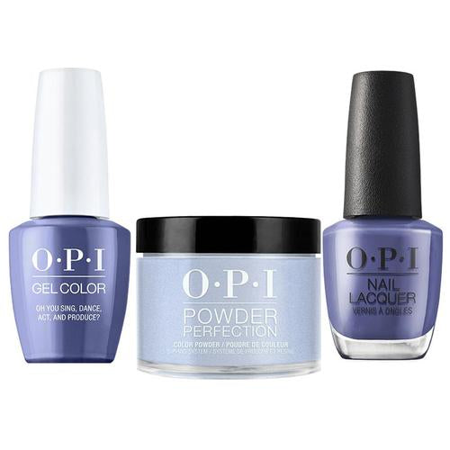 OPI Trio: HO08 Oh you Sing, Dance, Act and Produce?