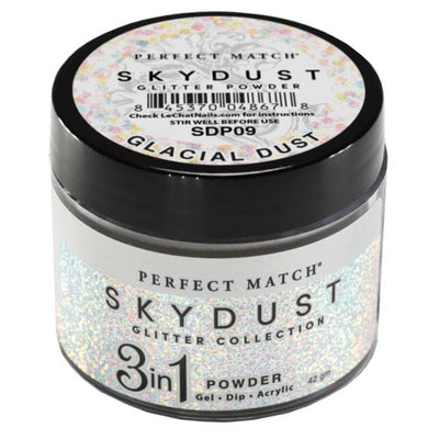 Perfect Match Sky Dust Glitter 3in1 Powder - SDP09 Glacial Dust
