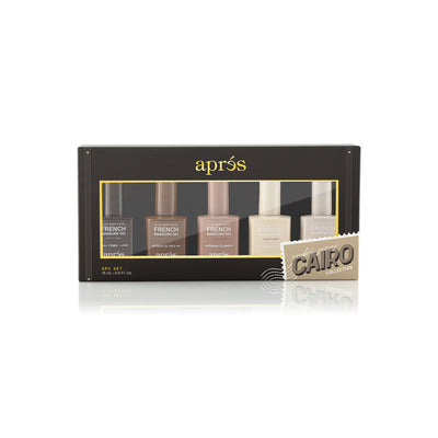 Ombre Cairo French Manicure Gel Set By Apres