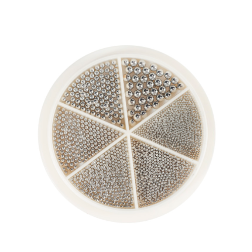 Nail Art Caviar Beads - #3 Silver
