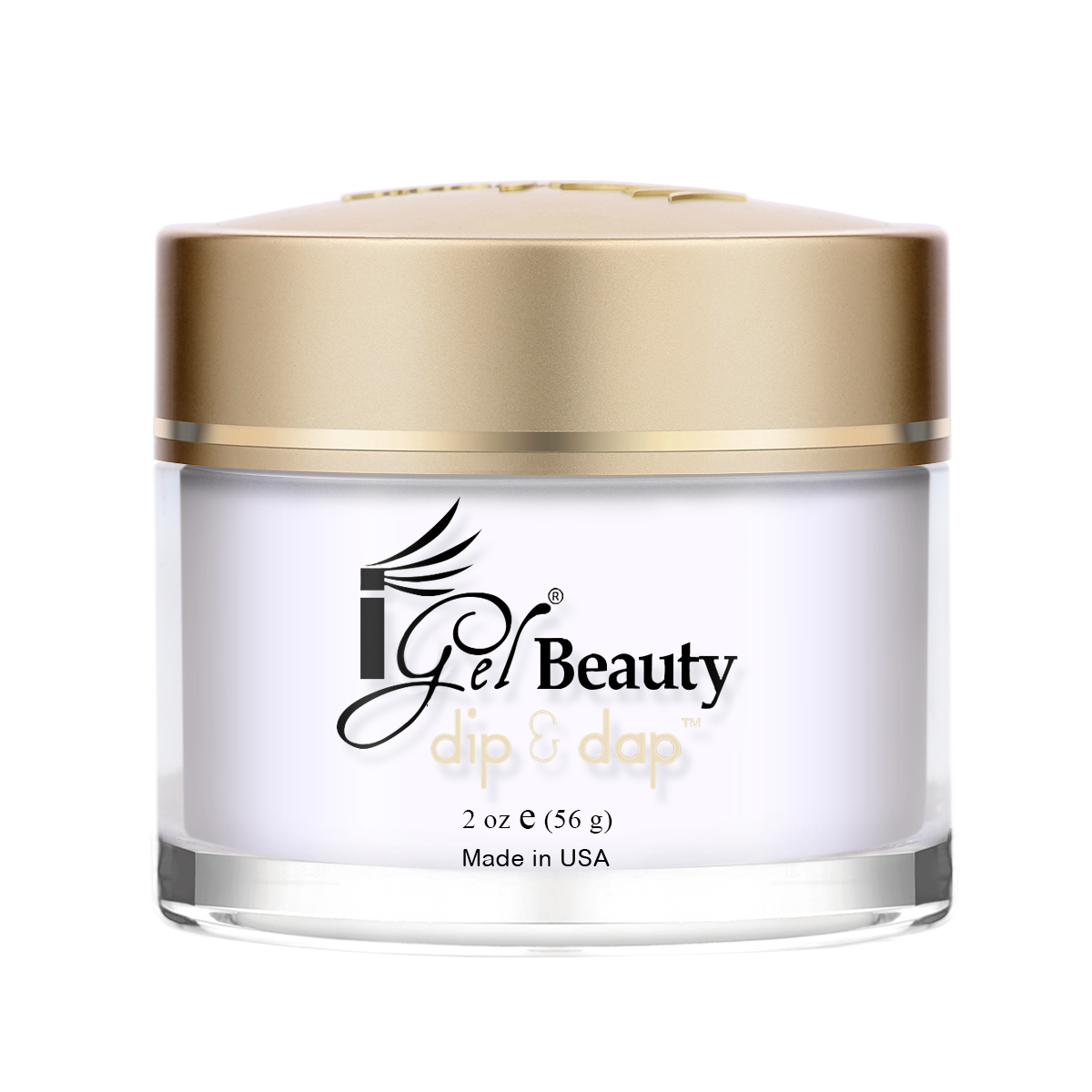 iGel Dip & Dap Powder 2oz - DD164 - Winter White (Soft White)