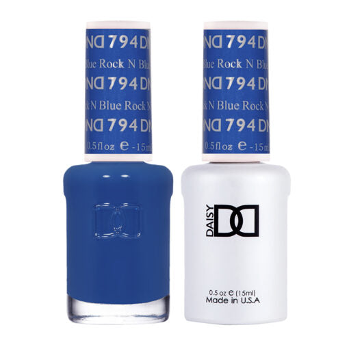 794 Blue Rock N Roe Gel & Polish Duo by DND