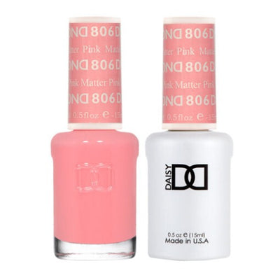 806 Pink Matter Gel & Polish Duo by DND