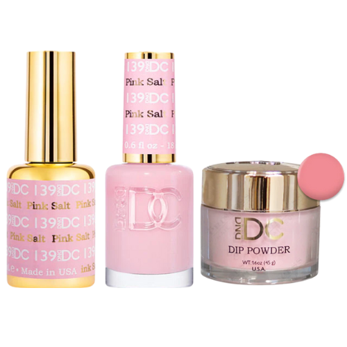 139 Pink Salt Trio By DND DC