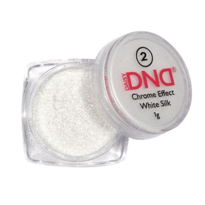 DND Chrome Effect - 02 White Silk