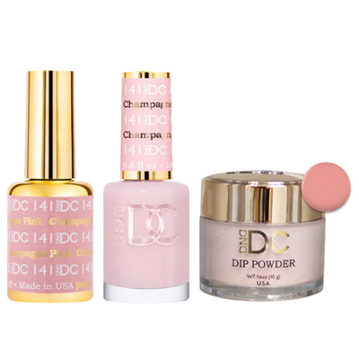 141 Pink Champagne Trio By DND DC