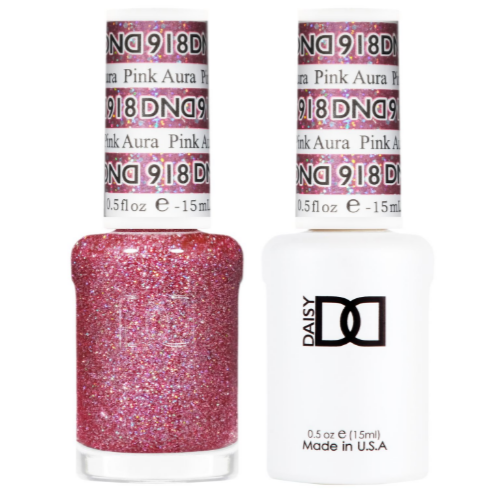 Shop 918 Pink Aura Gel & Polish Duo By DND Online Now