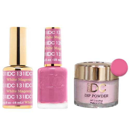 131 White Magenta Trio By DND DC