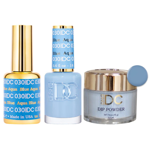 30 Aqua Blue Trio By DND DC 