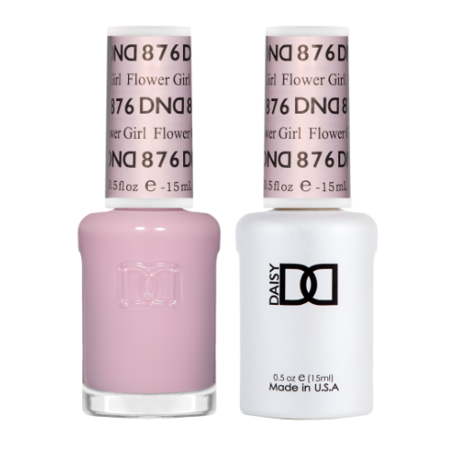 876 Flower Girl Gel & Polish Duo by DND