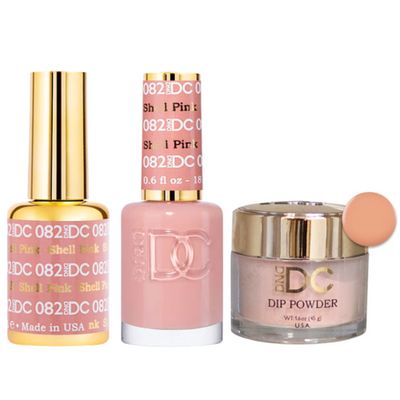 82 Shell Pink Trio By DND DC