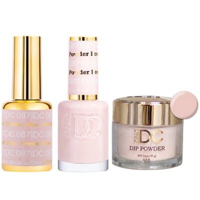 87 Rose Powder Trio By DND DC