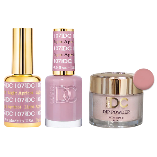 107 Light Apricot Trio By DND DC