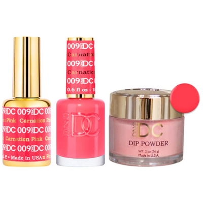9 Carnation Pink Trio By DND DC