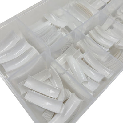 DND Pre-Made Nail Tip Box - French tips