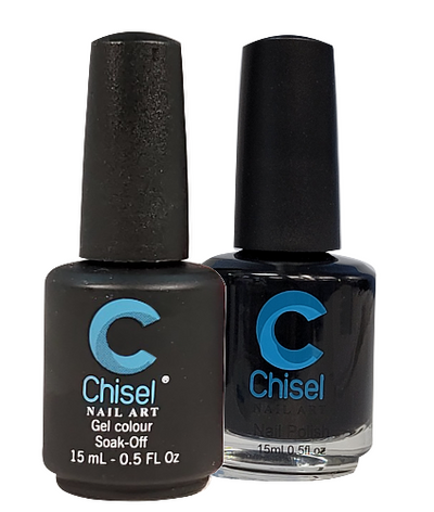 Chisel Matching Gel + Lacquer Duo - Black