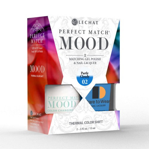 002 Partly Cloudy Perfect Match Mood Duo by Lechat