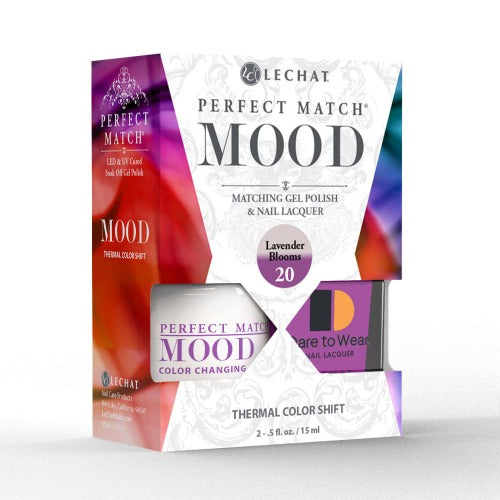 020 Lavender Blooms Perfect Match Mood Duo by Lechat