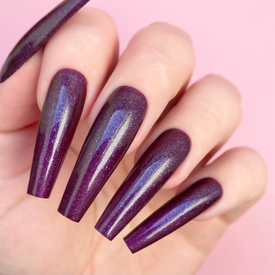Swatch of G5064 Euphoric Gel Polish All-in-One by Kiara Sky