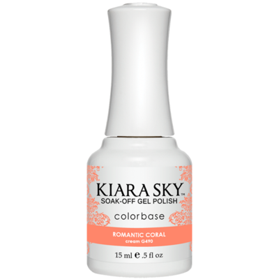 490 Romantic Coral Gel Polish by Kiara Sky